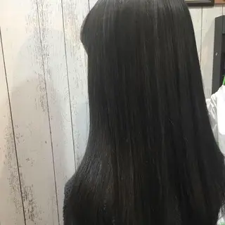 ロング カラー パーマ embrace エンブレイスのヘアスタイル