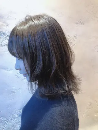 ミディアム ボンドストーリーノヴァ所属・縮毛矯正・髪質改善 ❣️三浦正也のヘアスタイル