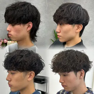 ショート パーマ パーマ職人 渡邊　優雅のヘアスタイル