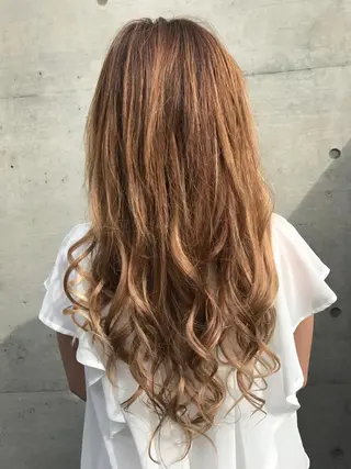 ロング カラー 店長担当🌟 矢吹ガブリエル🌟のヘアスタイル