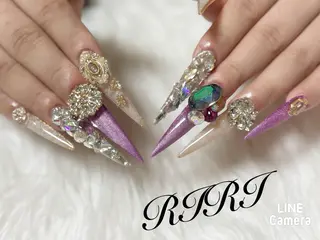 ネイル riri オーナーのネイルデザイン