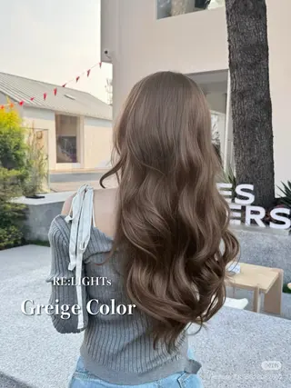 ロング カラー ARMONY表参道所属・韓国風専門 RYOのヘアスタイル