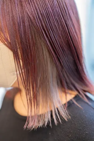 ミディアム カラー Lazo所属・Lazo/ 原弥和子のヘアスタイル