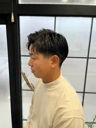 メンズ 🖱️ナチュラルヘア 鍋谷美帆🖱️のヘアスタイル