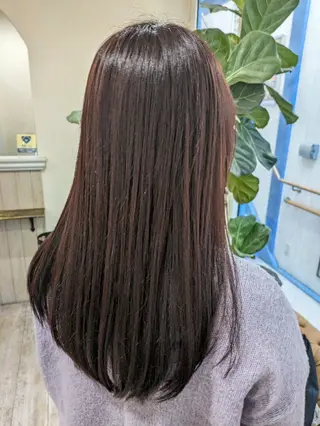 セミロング いいだなお/ 透明感カラー🫧🌼のヘアスタイル