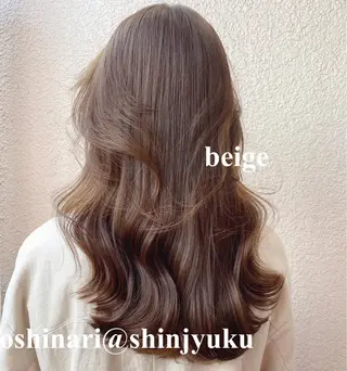 ロング カラー パーマ ヘアアレンジ メンズ キッズ ネイル マツエク・マツパ 新宿駅近♡友達とOK 🦋W -ワット -のヘアスタイル