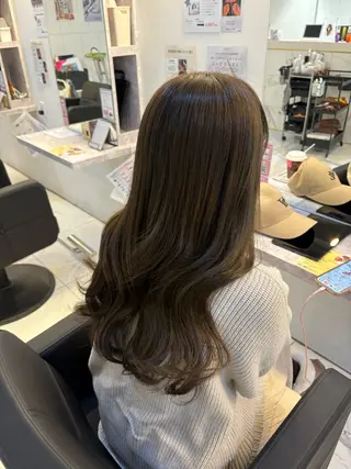 ロング カラー 透明感カラー/大阪 Rieのヘアスタイル