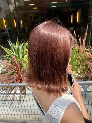 ショート ブリーチ指名No.1 Daikiのヘアスタイル