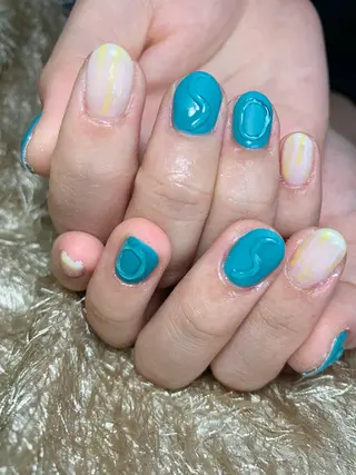 ネイル マルサンカクシカク所属・○△□ 守口市のネイルデザイン