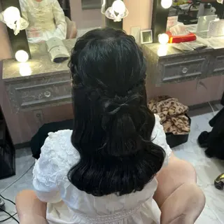 セミロング ヘアアレンジ MILD by 17 秋葉原 ‪♡みづき♡のヘアスタイル