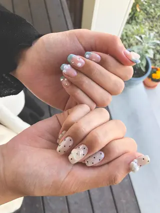 パーマ ヘアアレンジ ネイル マツエク・マツパ nail salon  ADORE所属・Adore nailのネイルデザイン