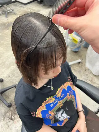 ショート パーマ ウルフ🐺/ボブ ハイトーン🌈/増田のヘアスタイル