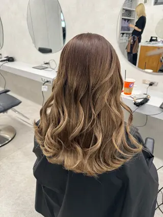 セミロング カラー ⭐️NOAHL大宮 カラー特化美容室⭐️のヘアスタイル