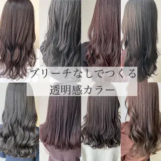カラー 沢田 瞳のヘアスタイル