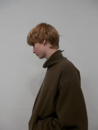 ショート パーマ メンズ IRO所属・岡田 祐樹のヘアスタイル