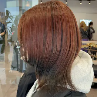 ショート カラー 🌞レイヤー×カラー 前川那津美🌞のヘアスタイル