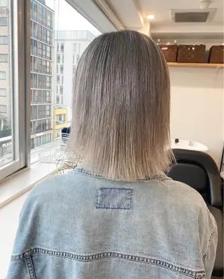 ミディアム カラー メンズ JIL BLAN 京都所属・RU RIのヘアスタイル