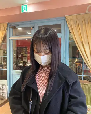 ロング カラー 海音 心斎橋美容室のヘアスタイル