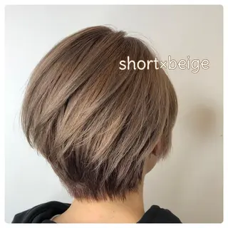 ショート カラー 🎨絶対に褒められる "店長"鈴木貴彦🎨のヘアスタイル