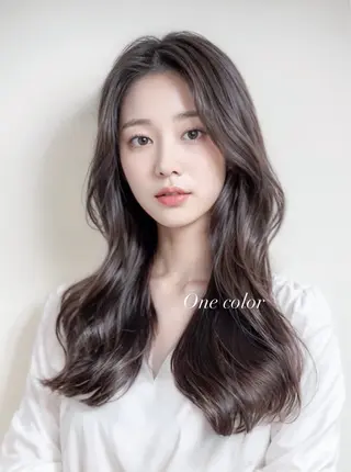 ロング カラー 💜透明感カラー💜 cocoro🎶のヘアスタイル