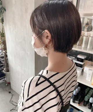 ショート カラー ヘアアレンジ stylist/蛯谷 珠里のヘアスタイル