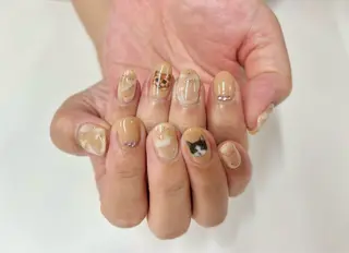 ネイル Hübsch所属・Sakura Hのネイルデザイン