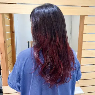 ロング カラー RUBEUS【ルベウス】所属・✨艶々カラー🎨 杉本賢人のヘアスタイル