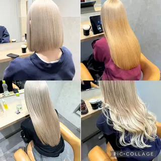 ロング カラー SALOWIN札幌大通り所属・札幌ブリーチカラー/ ダブルカラー/ドイのヘアスタイル