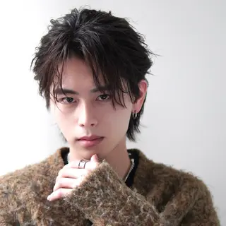 パーマ メンズ メンズ/心斎橋 /韓流/藤本理希のヘアスタイル