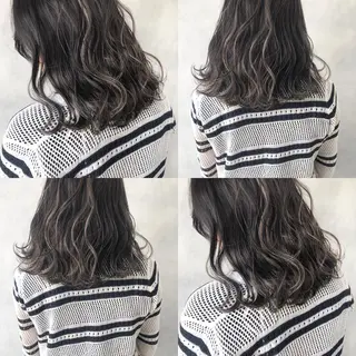 セミロング 小澤大輔 YOLO hairのヘアスタイル