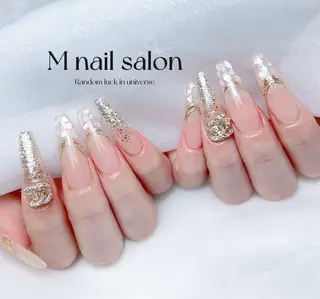 ネイル M🌷nail 長さだし専門店のネイルデザイン