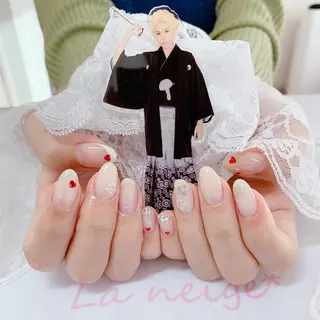 ネイル La neige* yuki 🥯🍑のネイルデザイン