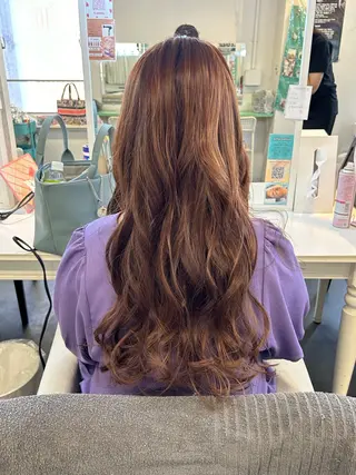 ロング Hair&make Mars+所属・Mars+ RISAのヘアスタイル