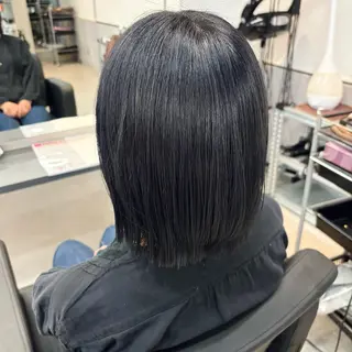 ミディアム カラー チサト🍨/仙台 /縮毛矯正🫧カラーのヘアスタイル