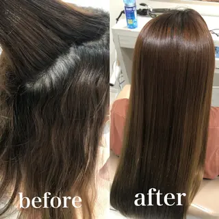 ロング 髪質改善クロスパーマ モリオカ モエ💫のその他イメージ