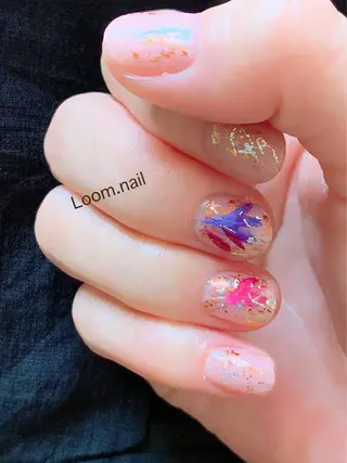 ネイル Loom所属・hrd manamiのネイルデザイン