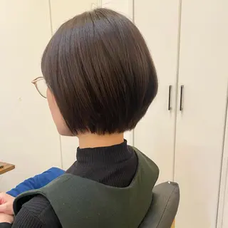 ショート 丸岡 美穂のヘアスタイル