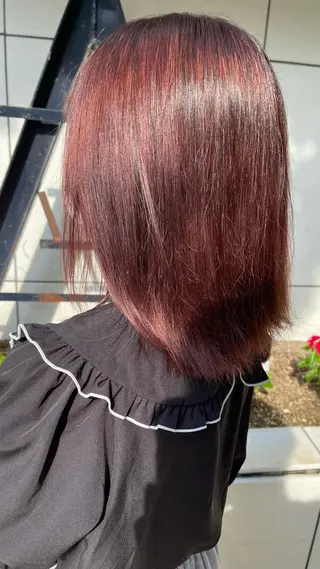 ミディアム カラー 🇰🇷韓国ヘア 🇰🇷ナミユウのヘアスタイル