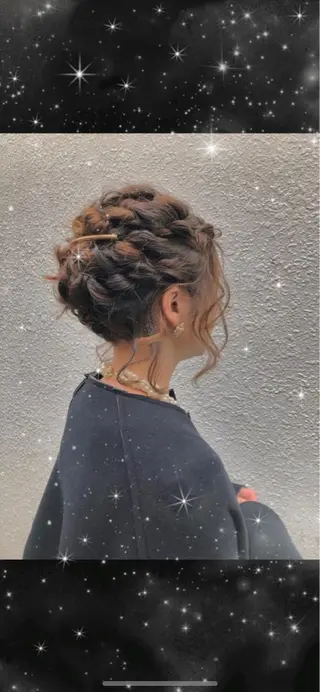 ヘアアレンジ カットカラーモデル BASSA上石神井店のヘアスタイル