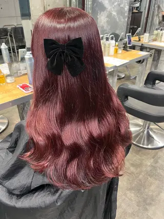 カラー 🥀艶髪/垢抜け/ 暖色ヘア Yuu🥀のヘアスタイル