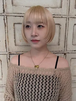 ショート カラー RorriM natsuのヘアスタイル