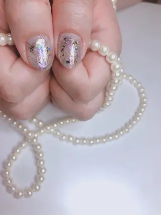 ミディアム ネイル 長さ出し専門 nynaのネイルデザイン