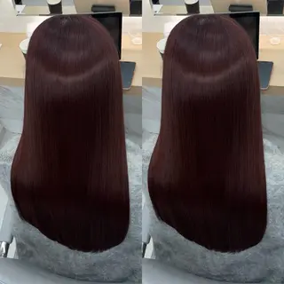 ロング 新宿No.1艶髪矯正 美艶カラー/FUKAのヘアスタイル