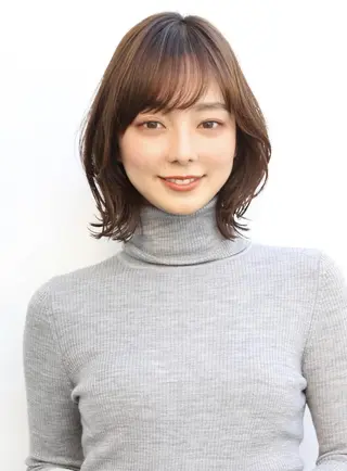 ミディアム マイナス5歳若見え 40代以上必見✊️のヘアスタイル