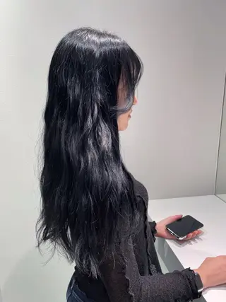 ロング カラー 佐野 えり奈のヘアスタイル