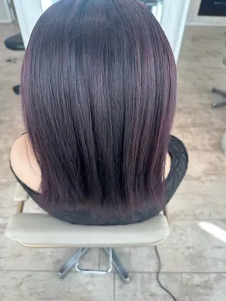 カラー 中坊 琴美のヘアスタイル