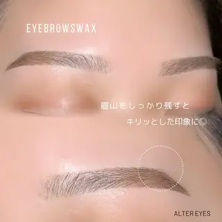 アイブロウ ALTER EYES TORIIのマツエク・マツパデザイン