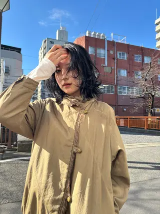 ミディアム カラー yu maのヘアスタイル