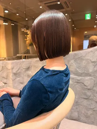 ショート 髪質改善 ANFINI所属・ボブ・レイヤー 田中 励也のヘアスタイル