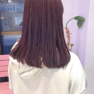 セミロング カラー パーマ ヘアアレンジ メンズ レイヤーカット指名 No.1💖マユカのヘアスタイル